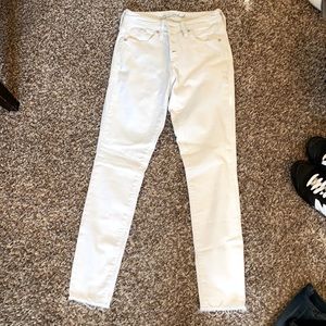 High rise skinny jeans size 0/25